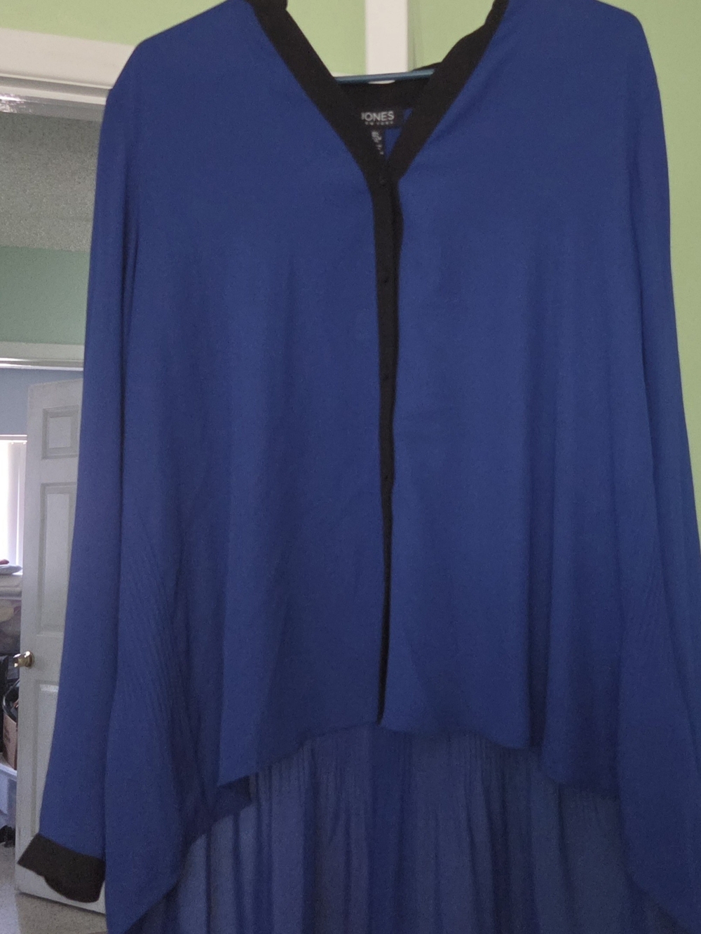 Jones New York Blue and Black Women’s Jacket